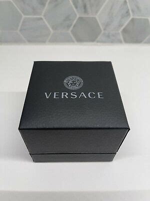 Versace Shoes Box Empty Black GIFT BOX Logo for Bag/Shoe 